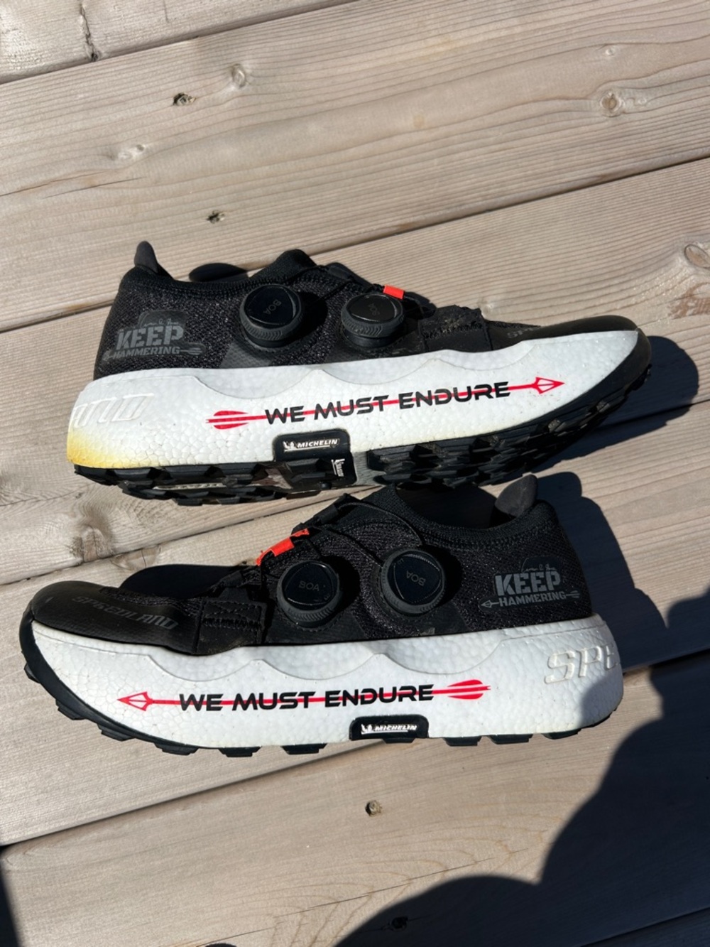 BOA-Closure Speedland GS:SFD We Must Endure Black/Red 9.5M/11W